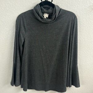 Anthropologie bell sleeve top